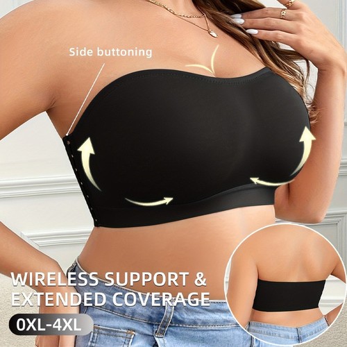 Strapless bra plus size - strapless,